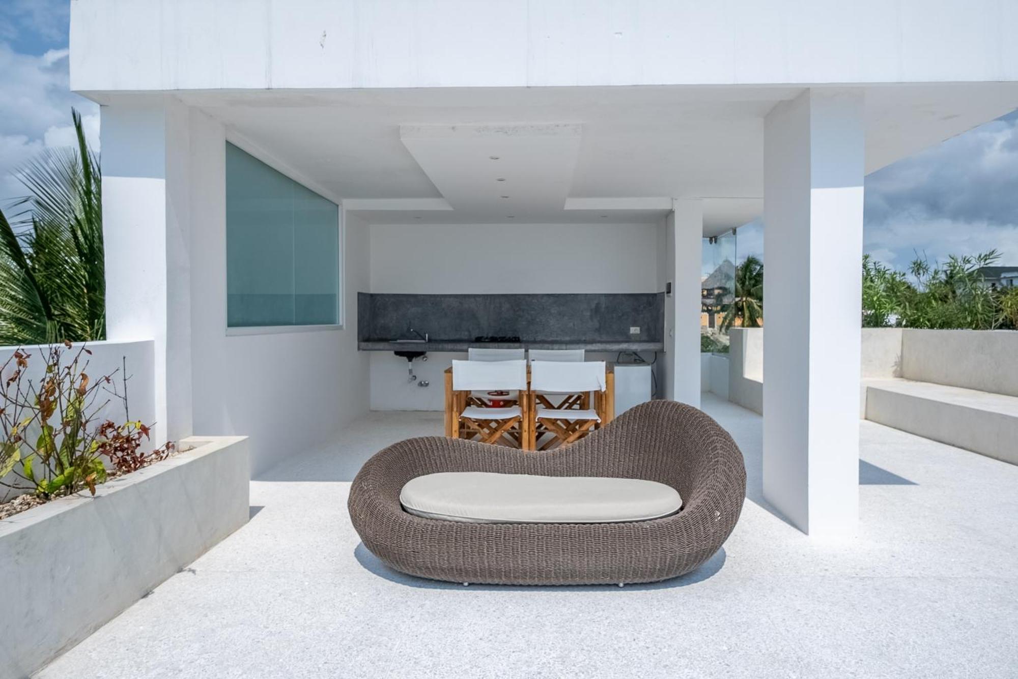 Gulioni Ocean View Penthouse With Jacuzzi Elias Homes Zanzibarhouses מראה חיצוני תמונה